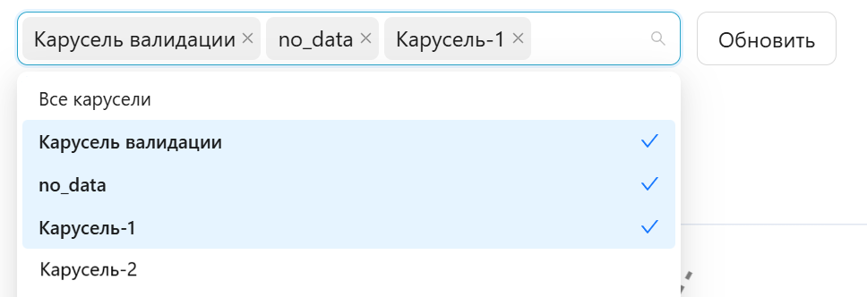 «Карусель номеров»